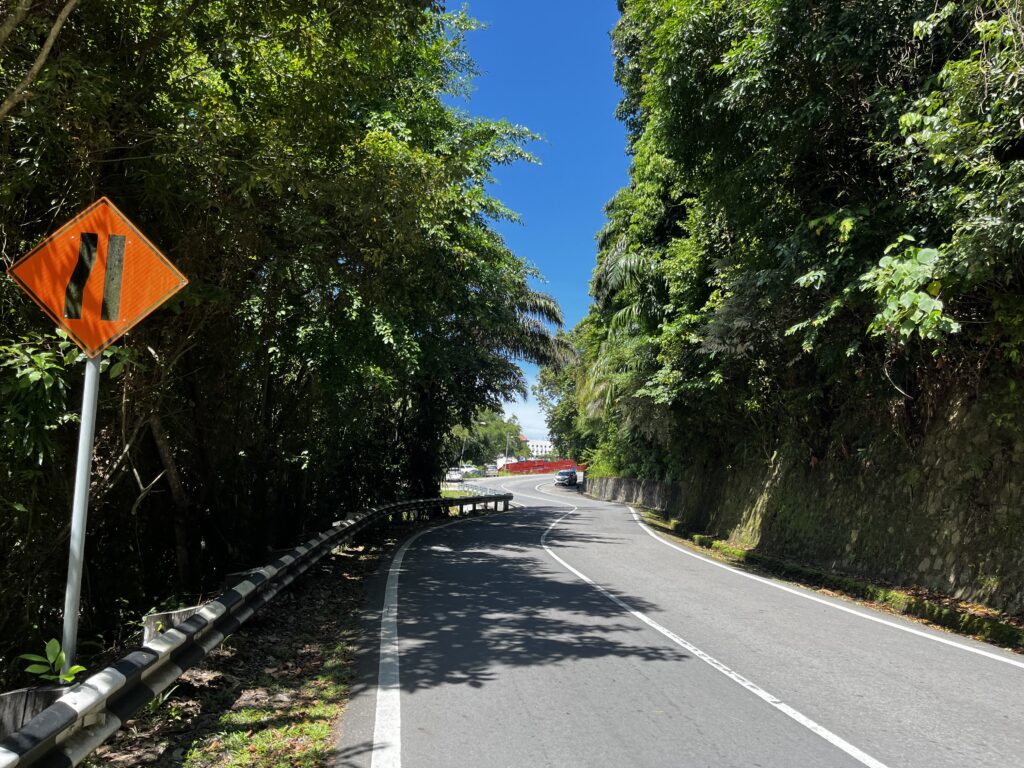 コタキナバルの山道