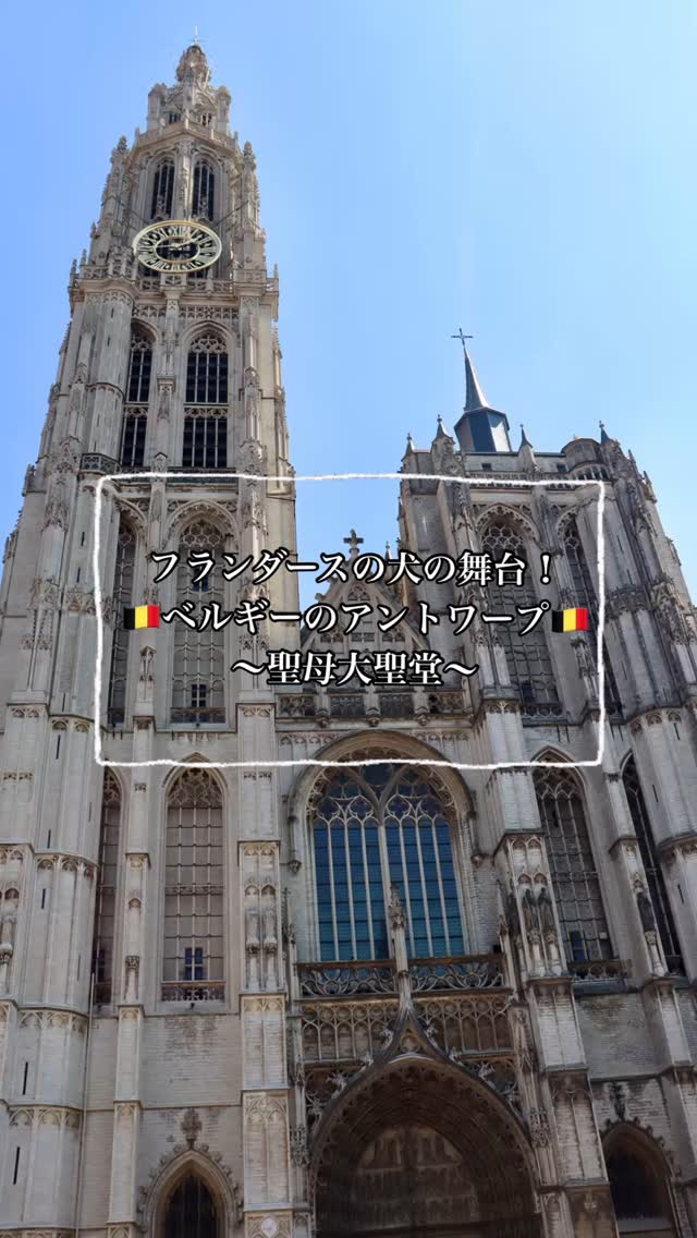 ベルギー🇧🇪のアントワープにある、聖母大聖堂。
フランダースの犬の舞台にもなっている場所です。
ヨーロッパで訪れた大聖堂の中ではかなり上位に入る、好みの場所でした。#世界一周 #バックパッカー #ベルギー #belgium #アントワープ #antwerp #聖母大聖堂 #cathedralofourlady #cathedralofourladyantwerp #アントウェルペン